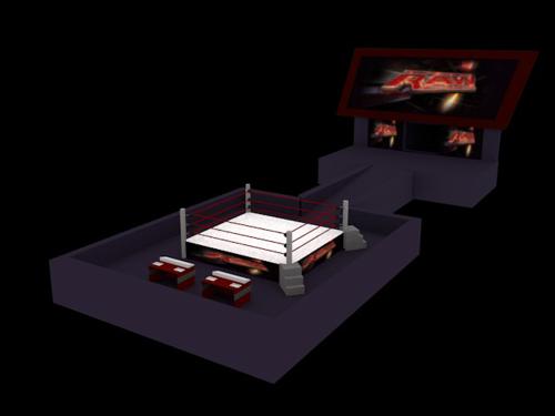 WWE: Raw ring  simple preview image